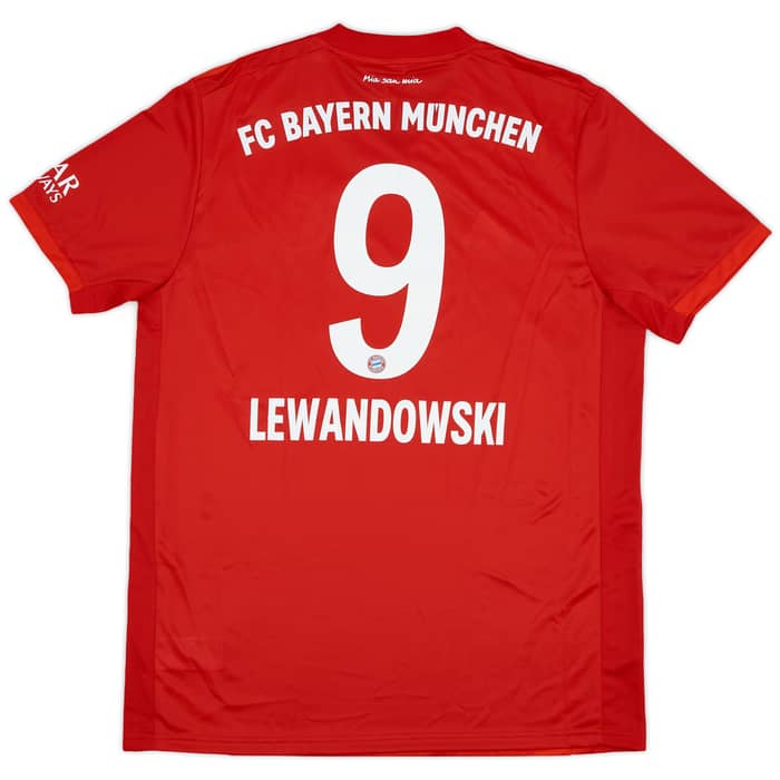 2019-20 Bayern Munich Home Shirt Lewandowski #9 (L)