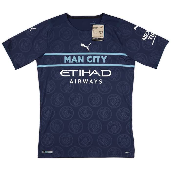 2021-22 Manchester City Authentic Third Shirt De Bruyne #17 (XXL)