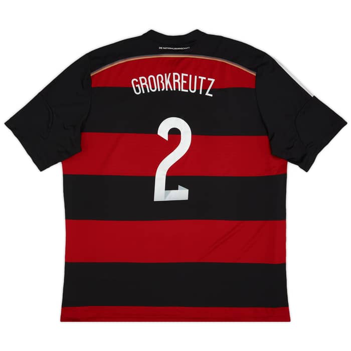 2014-15 Germany Away Shirt Grosskreutz #2 - 9/10 - (3XL)