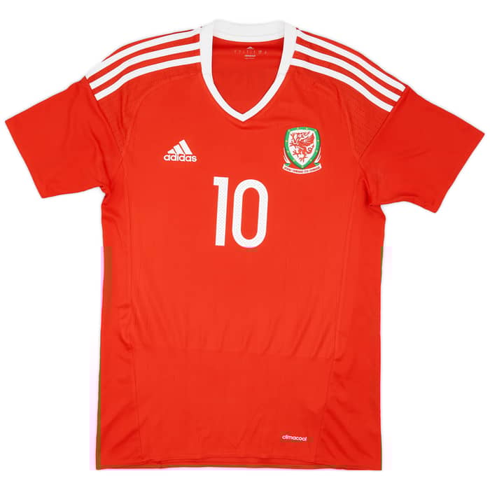2016-17 Wales Home Shirt Ramsey #10 - 9/10 - (S)