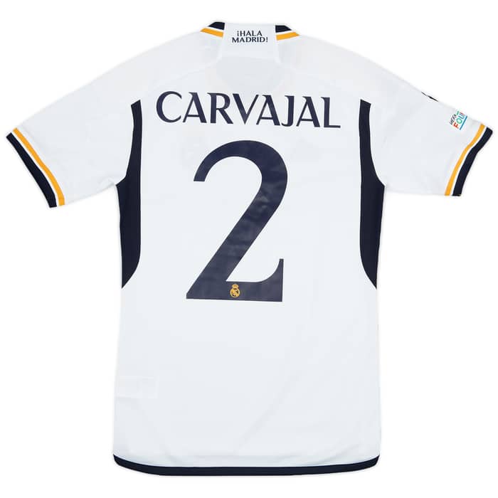 2023-24 Real Madrid Home Shirt Carvajal #2 (XS)