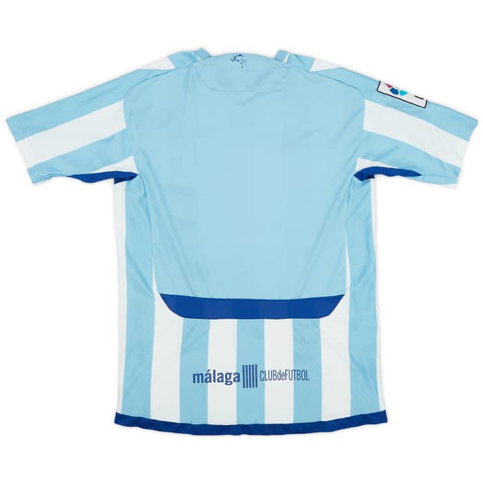 2009-10 Malaga Home Shirt - 7/10 - (L)