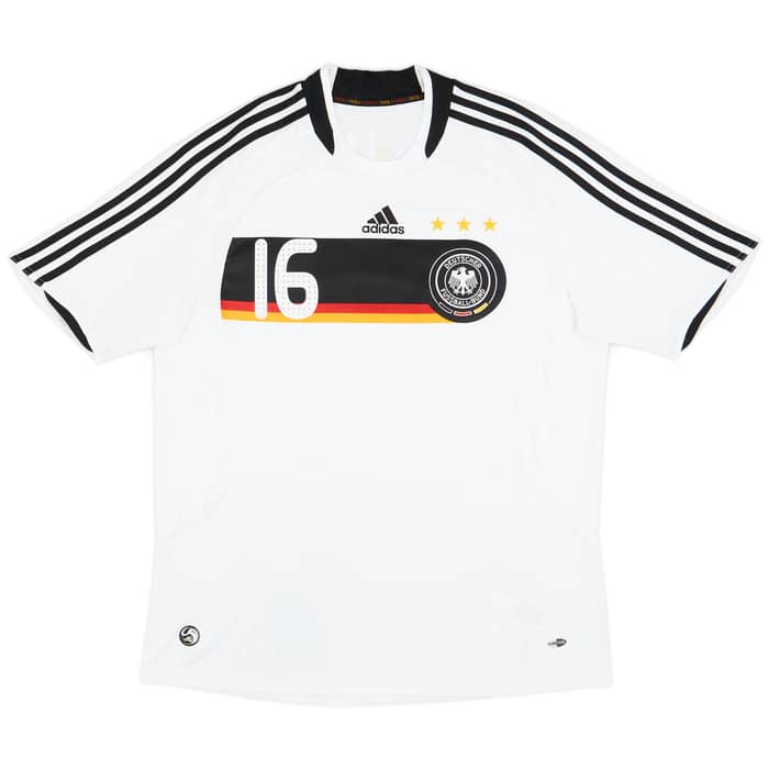 2008-09 Germany Home Shirt Lahm #16