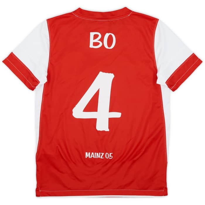 2011-12 FSV Mainz Home Shirt Bo #4 - 8/10 - (S.Boys)