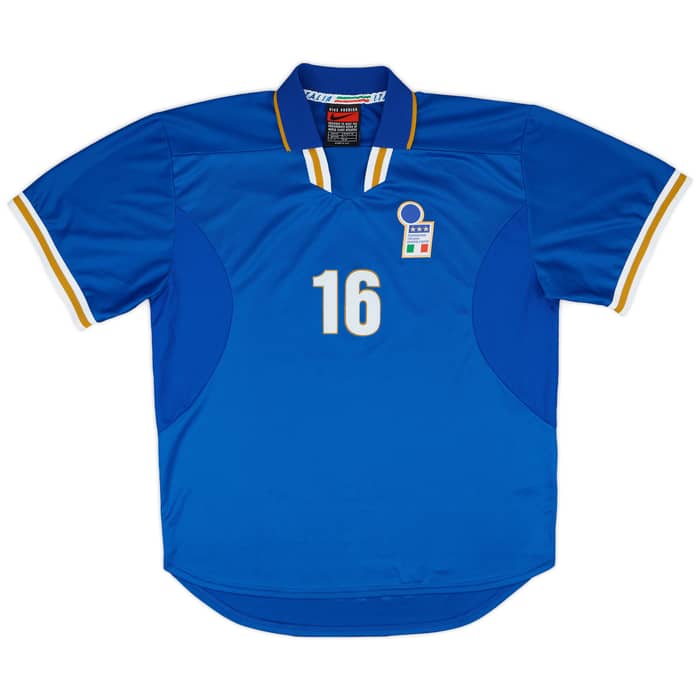 1996-97 Italy Match Issue Home Shirt #16