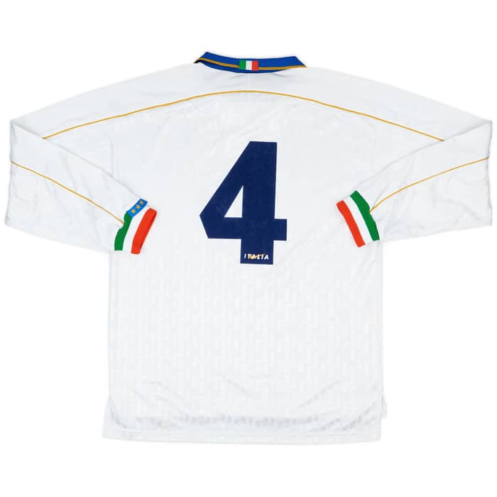 1994-96 Italy Match Issue Away L/S Shirt #4