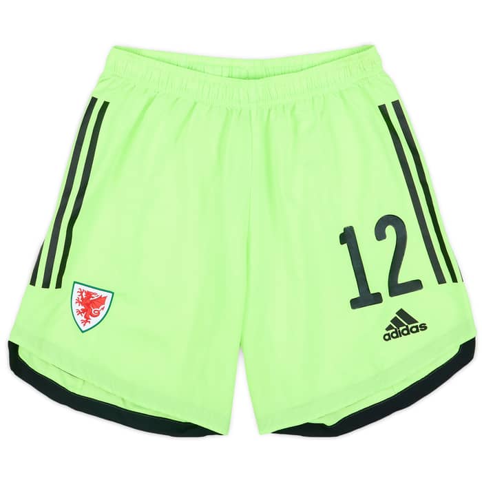 2020-21 Wales Player Issue GK Shorts # - 7/10