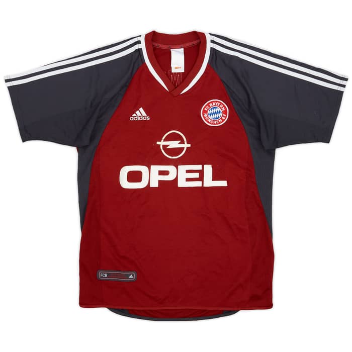 2001-02 Bayern Munich Home Shirt Elber #9 - 4/10 - (S)