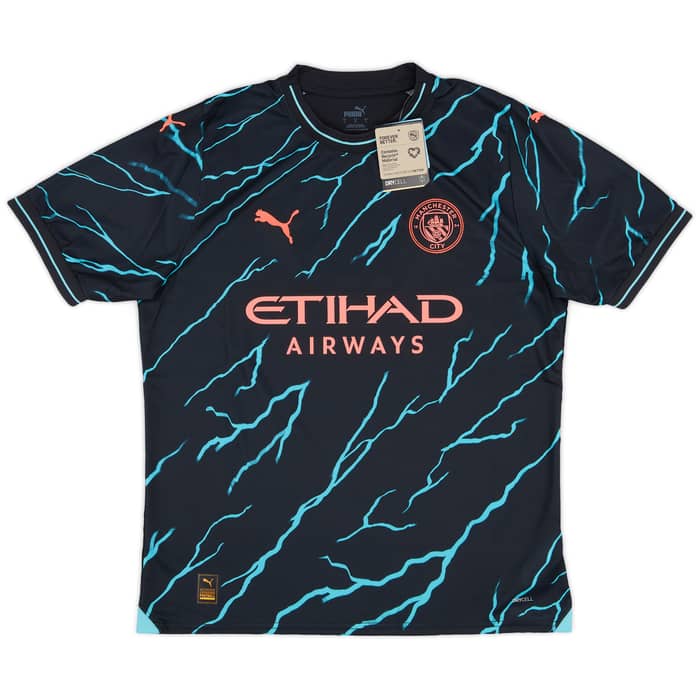 2023-24 Manchester City Third Shirt Haaland #9 (L)