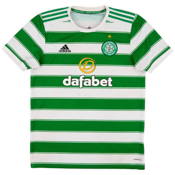 2021-22 Celtic Home Shirt - 5/10 - (M)