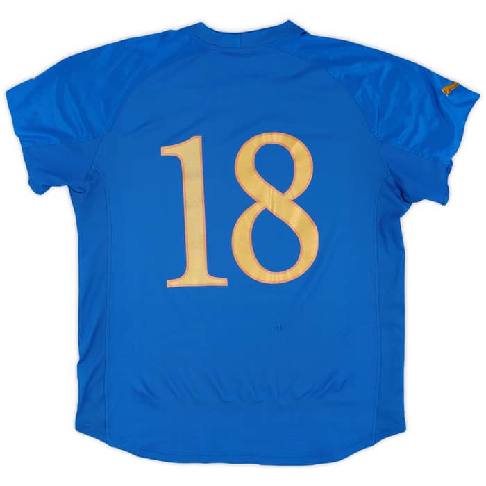 2004-06 Italy Home Shirt #18 - 5/10 - (L)
