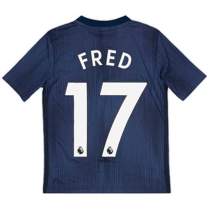 2018-19 Manchester United Third Shirt Fred #17 - 8/10 - (S.Boys)