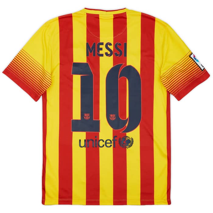 2013-15 Barcelona Away Shirt Messi #10 - 9/10 - (S)