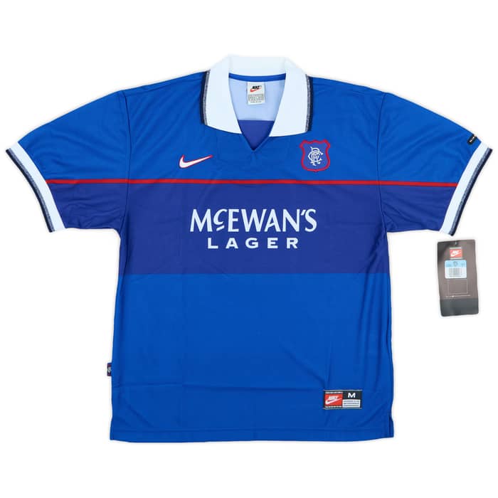 1997-99 Rangers Home Shirt Gascoigne #8 (M)