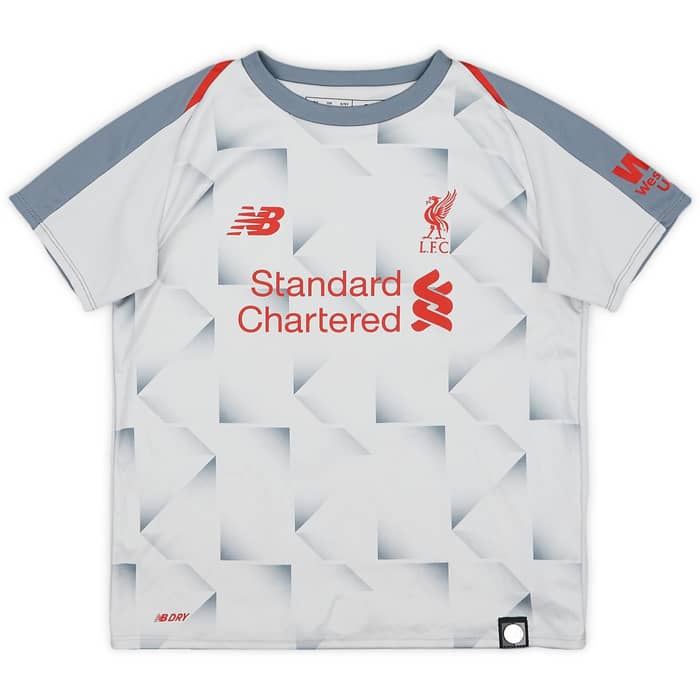 2018-19 Liverpool Third Shirt Virgil #4 - 9/10 - (4-5Y)