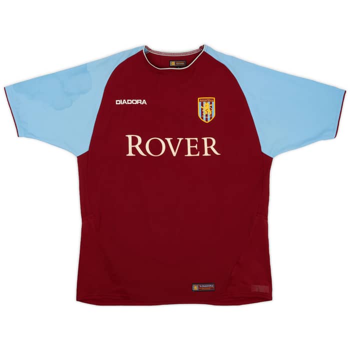2003-04 Aston Villa Home Shirt Hadji #20 - 8/10 - (M)