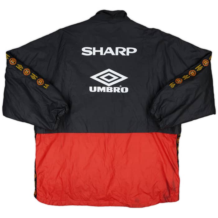 1994-95 Manchester United Umbro Rain Jacket - 5/10 - (XL)