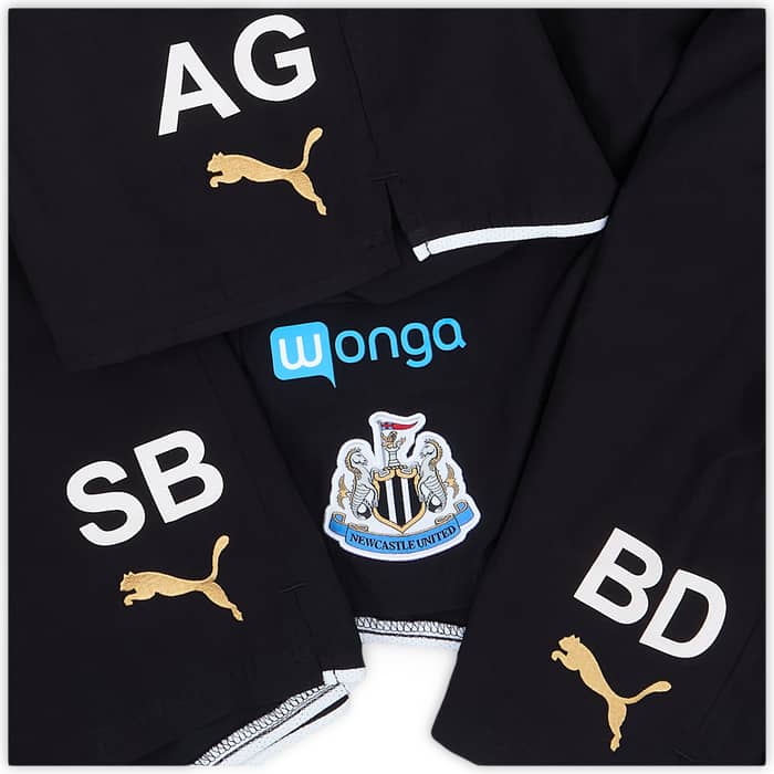 2015-16 Newcastle Staff Issue Training Shorts # - 5/10
