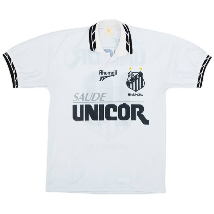 1996 Santos Home Shirt #10 - 9/10 - (M)