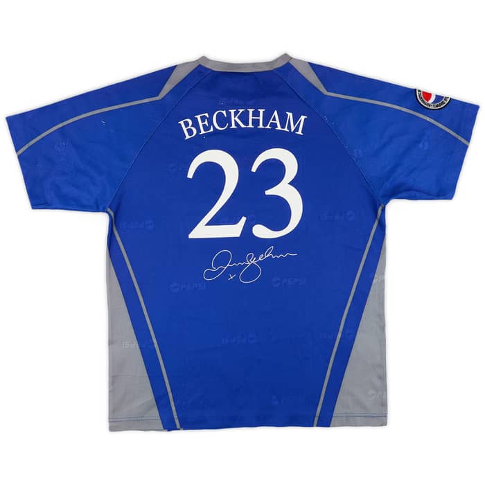 2000s Pepsi Signed Shirt Beckham #23 - 6/10 - (L)