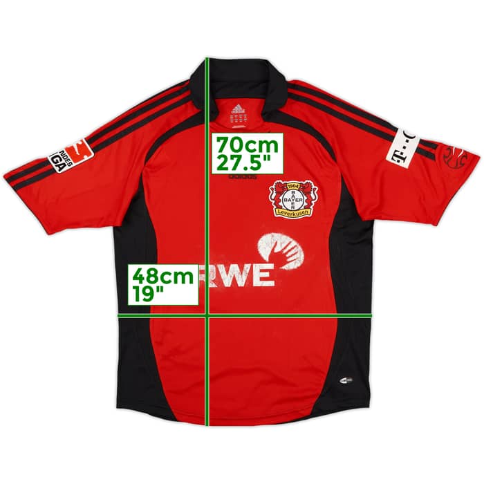 2007-08 Bayer Leverkusen Home Shirt Kiessling #11 - 5/10 - (L.Boys)