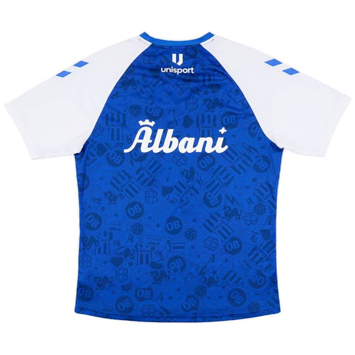 2020-21 OB Odense Hummel Training Shirt - 9/10 - (L)