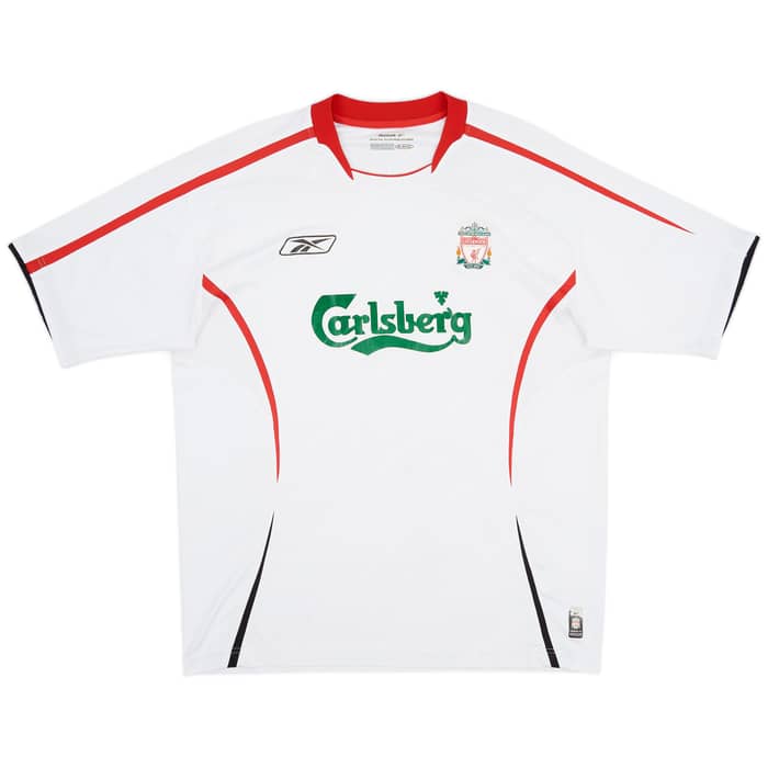 2005-06 Liverpool Away Shirt Gerrard #8 - 7/10 - (L)