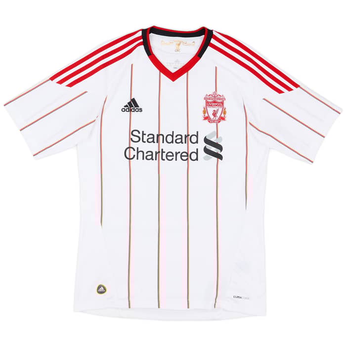 2010-11 Liverpool Away Shirt Gerrard #8 - 7/10 - (S)