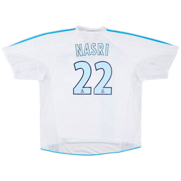 2004-05 Olympique Marseille Home Shirt Nasri #22 - 8/10 - (XL)
