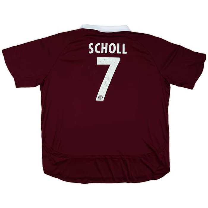 2006-07 Bayern Munich CL Shirt Scholl #7 - 4/10 - (XXL)
