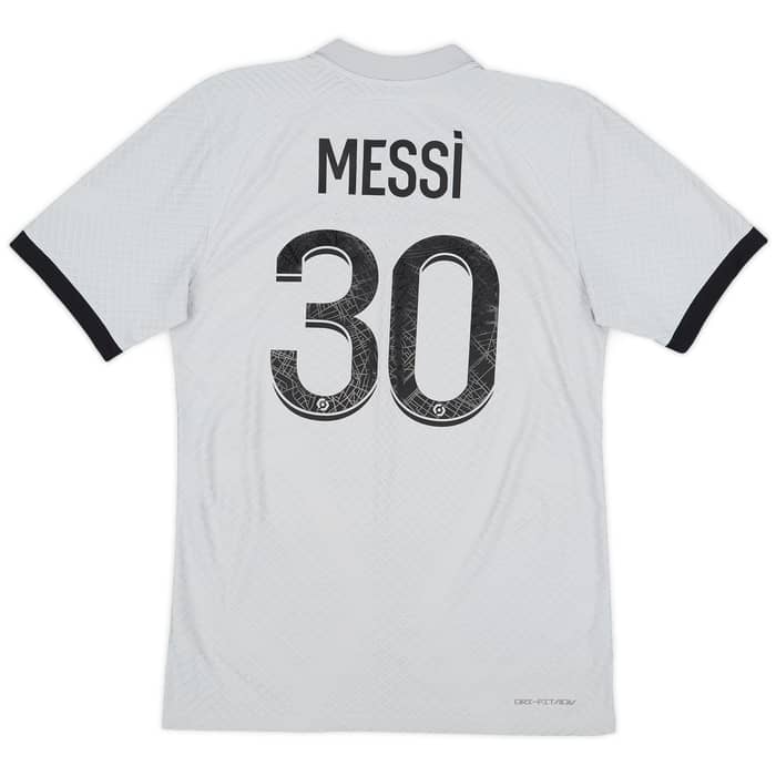 2022-23 Paris Saint-Germain Authentic Away Shirt Messi #30 - 9/10 - (S)