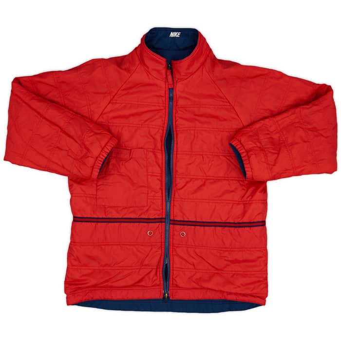 1998-99 Arsenal Nike Reversible Padded Bench Coat - 4/10 - (XL.Boys)