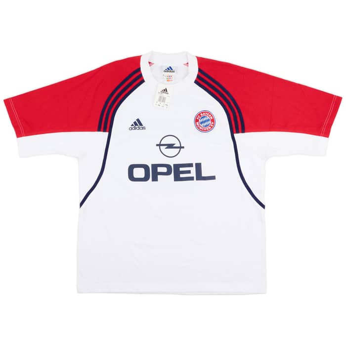 1999-01 Bayern Munich Player Issue adidas Training Shirt (L/XL)