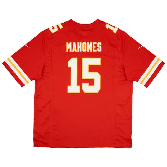 2017-24 Kansas City Chiefs Mahomes #15 Nike Game Home Jersey (XL)