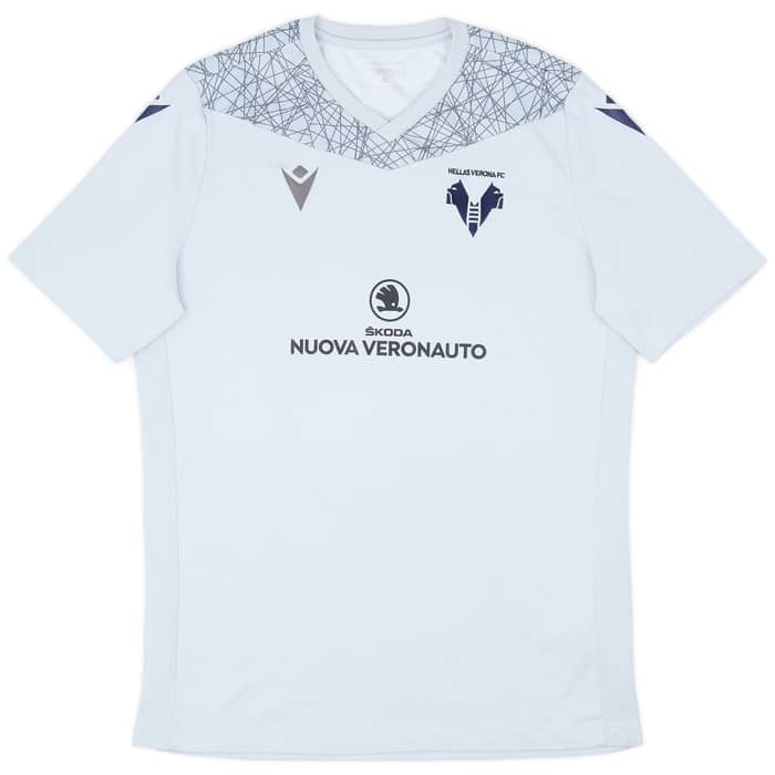 2020-21 Hellas Verona Macron Training Shirt - 8/10 - (XL)