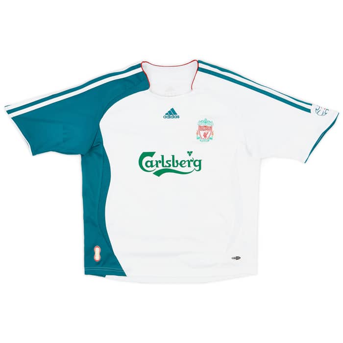 2006-07 Liverpool Third Shirt Bellamy #17 - 8/10 - (M.Boys)