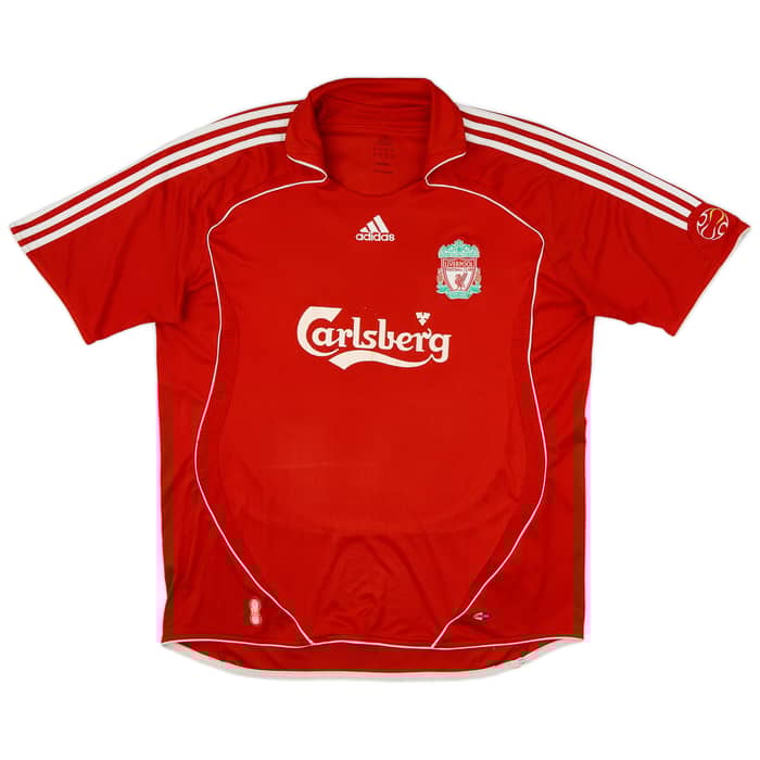 2006-08 Liverpool Home Shirt Alonso #14 - 5/10 - (XL)