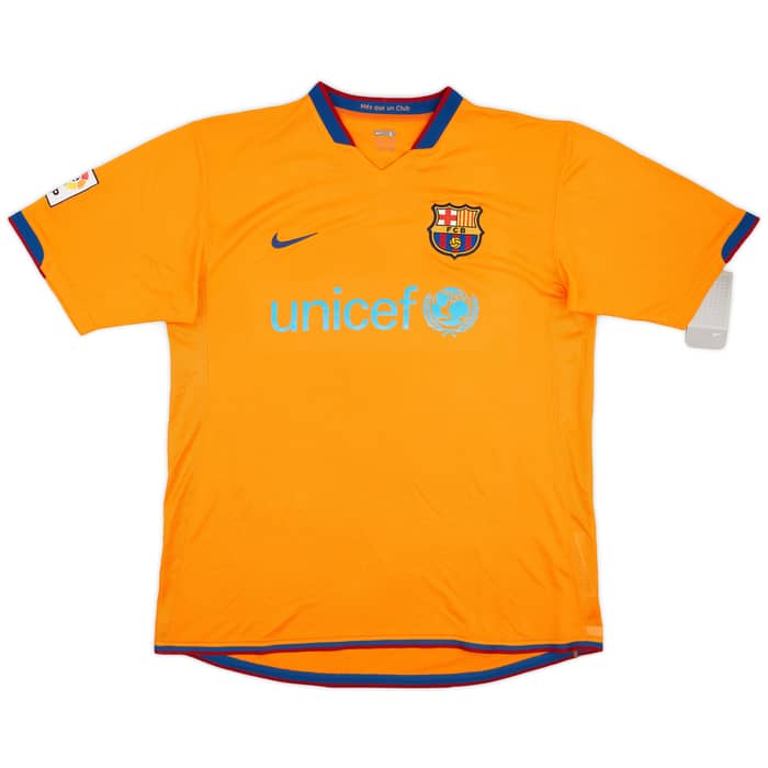 2006-08 Barcelona Away Shirt Messi #19 (L)
