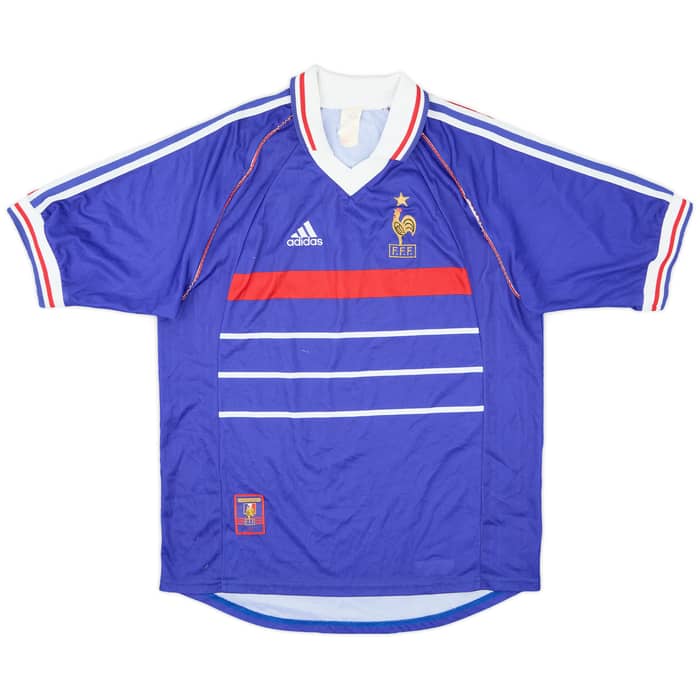 1998-00 France Home Shirt - 8/10 - (M)