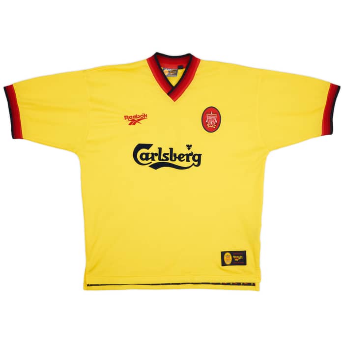1997-99 Liverpool Away Shirt Fowler #9 - 8/10 - (L)