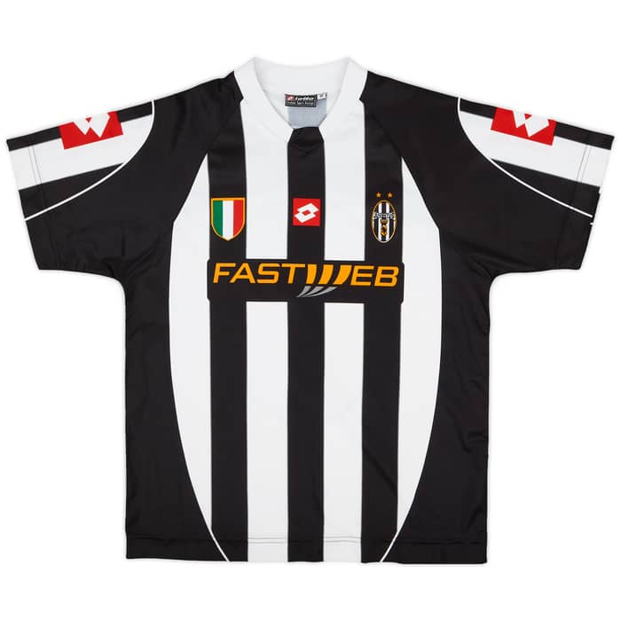 2002-03 Juventus Basic Home Shirt - 9/10 - (M.Boys)