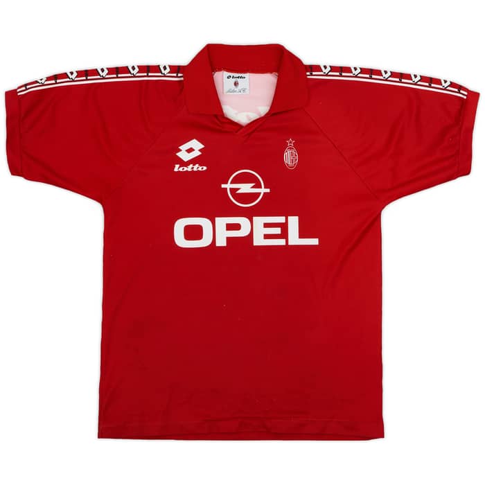 1995-96 AC Milan Lotto Training Shirt - 7/10 - (L)