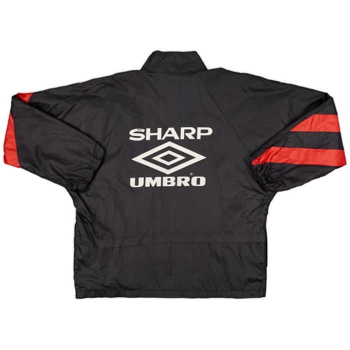 1992-93 Manchester United Umbro Track Jacket - 6/10 - (M)