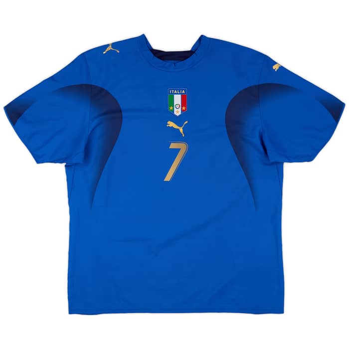 2006 Italy Home Shirt Del Piero #7 - 6/10 - (XL)