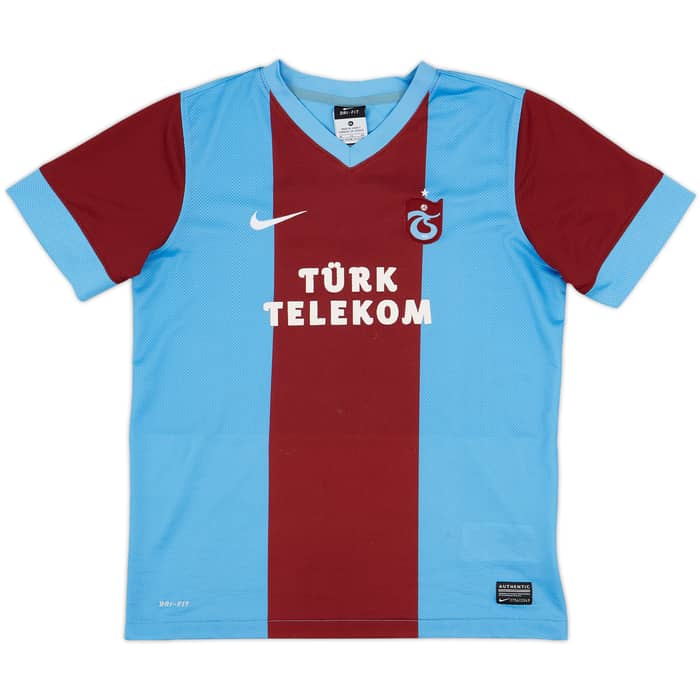 2013-14 Trabzonspor Home Shirt I.E.Kaya #61 - 6/10 - (XL.Boys)