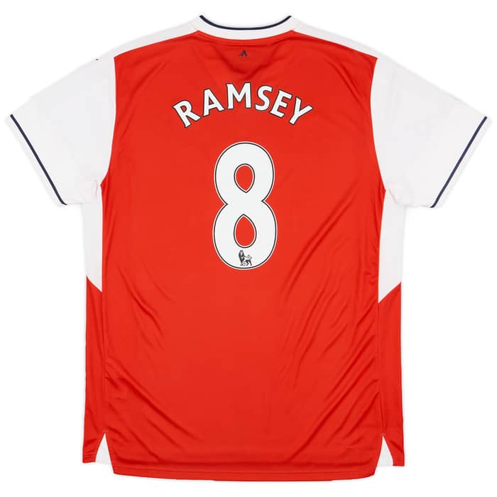 2016-17 Arsenal Home Shirt Ramsey #8 - 9/10 - (XL)