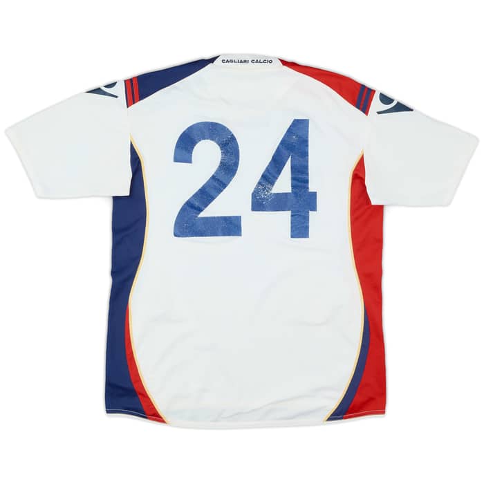 2008-09 Cagliari Away Shirt #24 - 5/10 - (L)