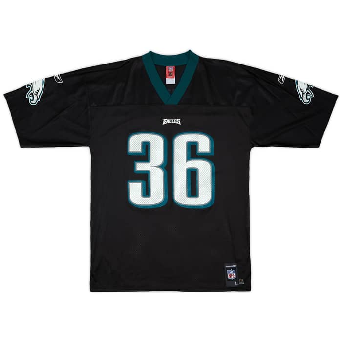 2005-06 Philadelphia Eagles Westbrook #36 Reebok Replica Alternate Jersey - 8/10 - (L)