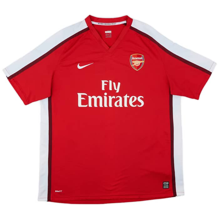 2008-10 Arsenal Home Shirt Fabregas #4 - 7/10 - (XXL)