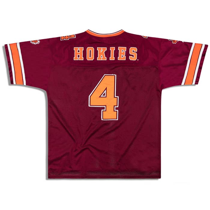 2000s Virginia Tech Hokies #4 Colosseum Jersey (Home) XL